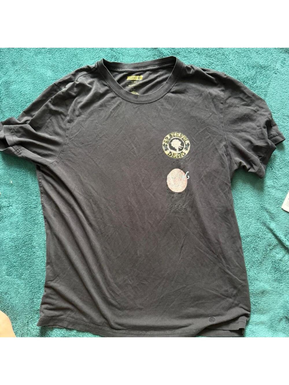 Stance Black Graphic T-Shirt Size L